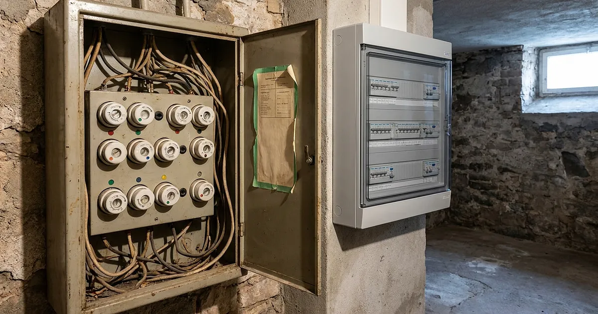 Wallbox im Altbau: Muss der Sicherungskasten erneuert werden?