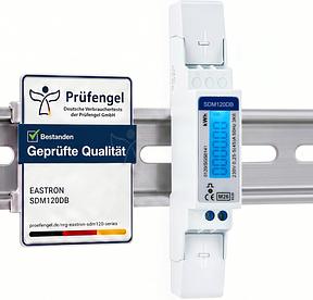 EASTRON SDM120DB-MID Zwischenzähler (MID-zertifiziert, 1-phasig, Hutschiene)