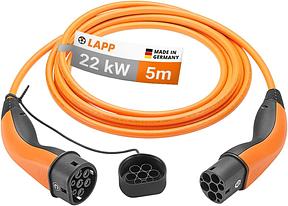 LAPP MOBILITY Typ 2 Ladekabel, bis zu 22 kW, 5 m