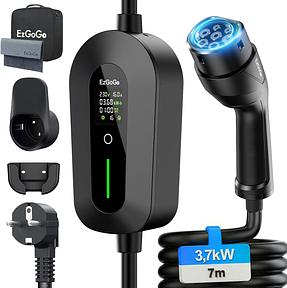 EzGoGo Typ 2 Ladekabel mit Schuko-Stecker 3,68 kW