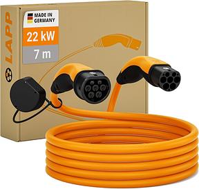 Lapp Mobility Typ 2 Ladekabel 22 kW 7m, 32A 3-Phasig Mode 3