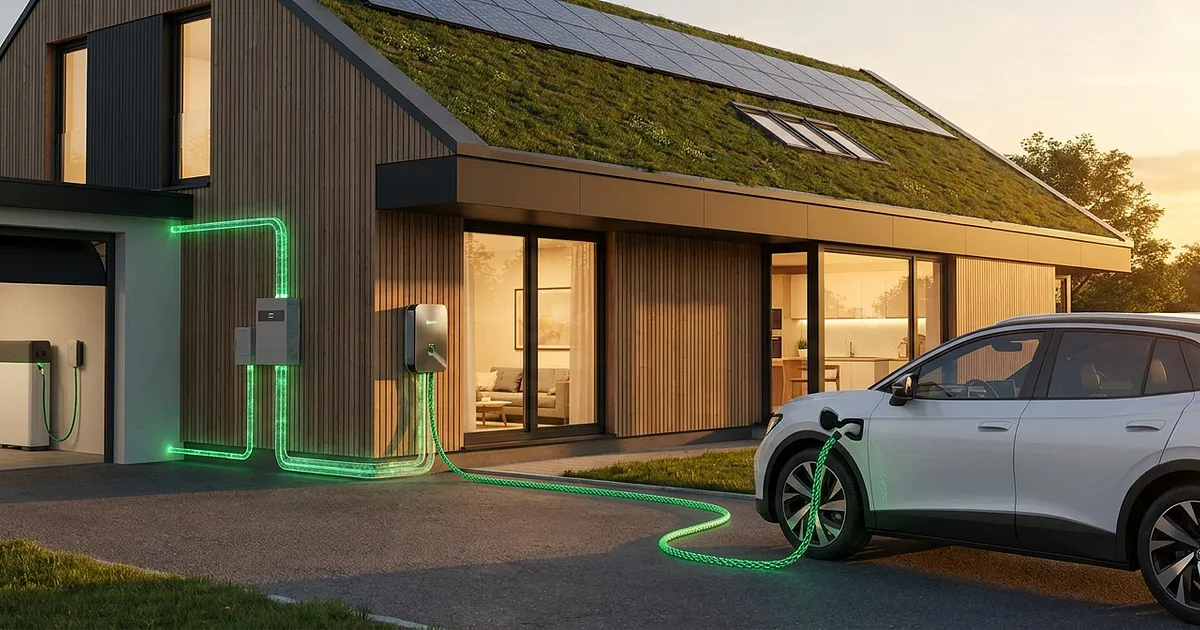 Bidirektionales Laden: Wie dein E-Auto zum Stromspeicher fürs Haus wird