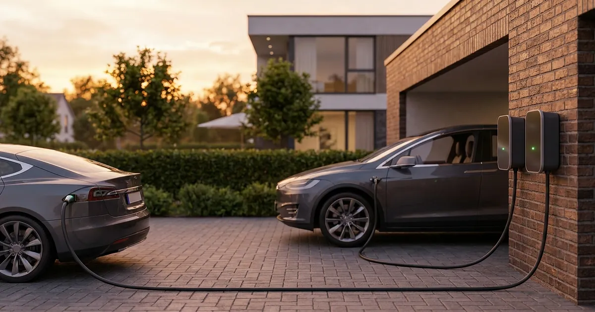 Wallbox mit Lastmanagement: Mehrere E-Autos ohne Netzüberlastung laden