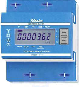 Eltako DSZ15D-3x80A Drehstromzähler, MID geeicht, 400 V