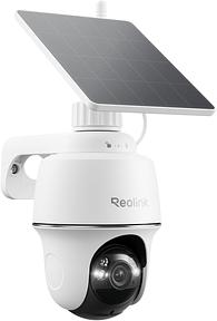 Reolink 5MP kabellose Überwachungskamera Außen, Akku & Solar, Farbnachtsicht
