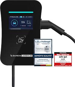 DAHEIM LADEN.DE Touch PRO 11 kW mit MID-Stromzähler, App, RFID und PV-Überschussladen